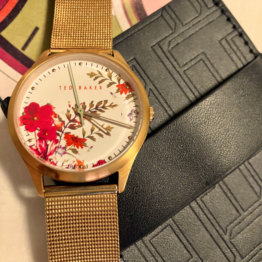 Rose Gold Ted Baker Watch